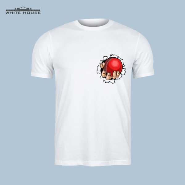 Cricket, T-shirt, White T-shirt