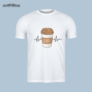 Coffee, White T-shirt, T-shirt